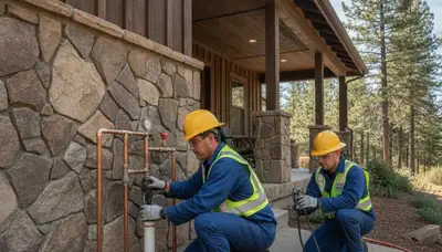Plumber providing plumbing repair services in Chico, CA for local homes and businesses
