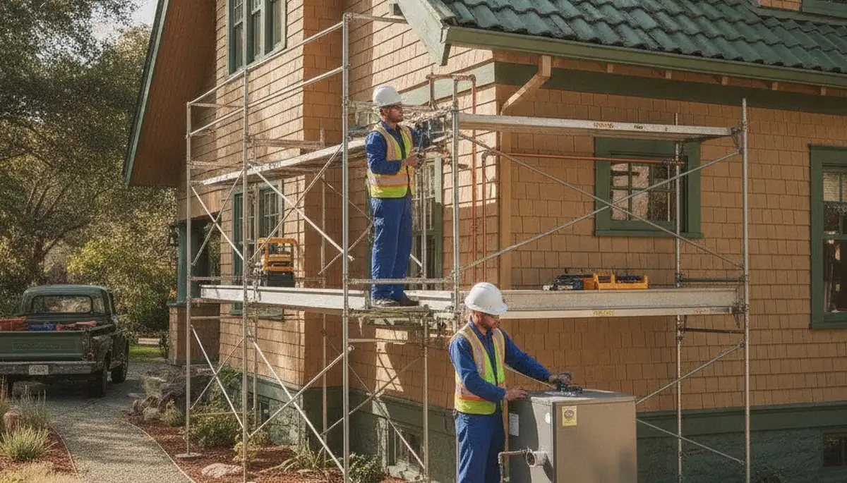 Plumber repairing pipes in Chico, CA for reliable plumbing service