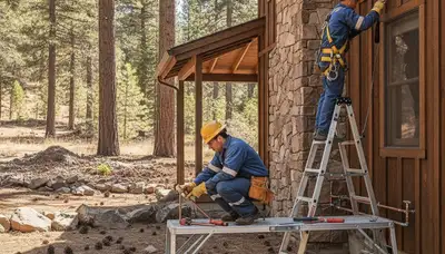 Plumber servicing a plumbing repair in Chico, CA for residential and commercial customers