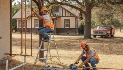 Professional plumber truck for plumbing repair services in Chico, CA