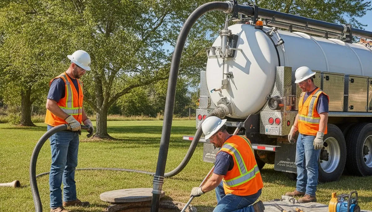 Septic tank cleaning service in Chico, CA by On Call Plumbers for local homes