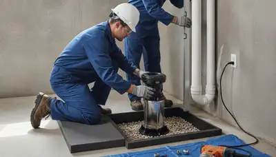 Sump pump installation for Chico, CA home water protection by On Call Plumbers