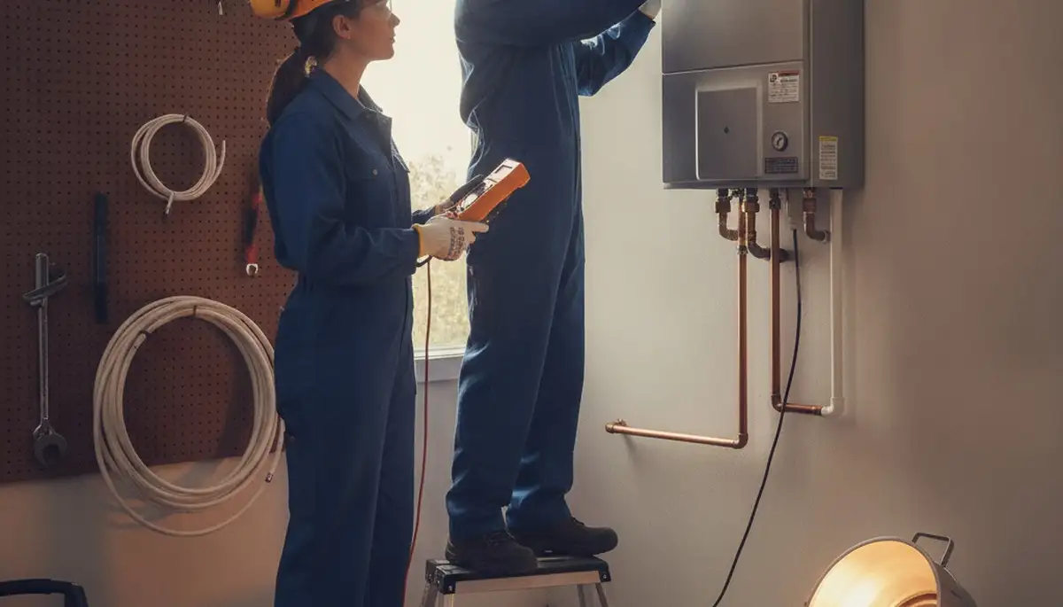 Tankless water heater installation in Chico, CA for reliable year-round hot water