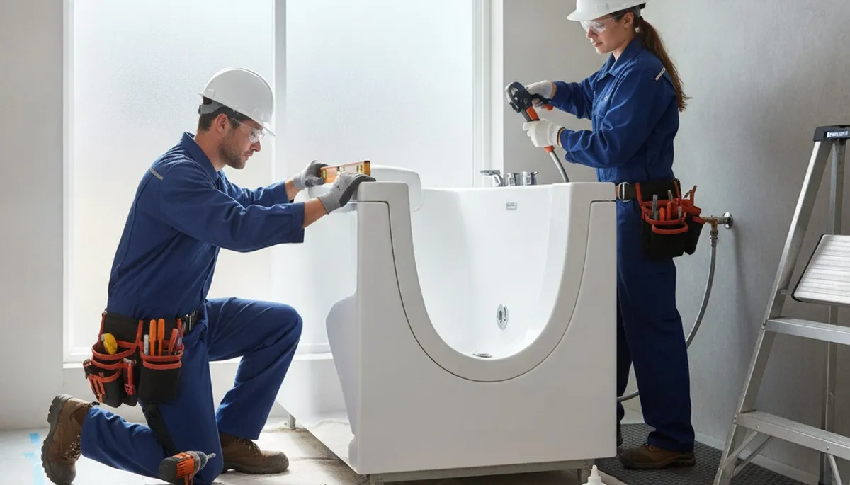 Walk-in tub installation for Chico, CA homes by On Call Plumbers