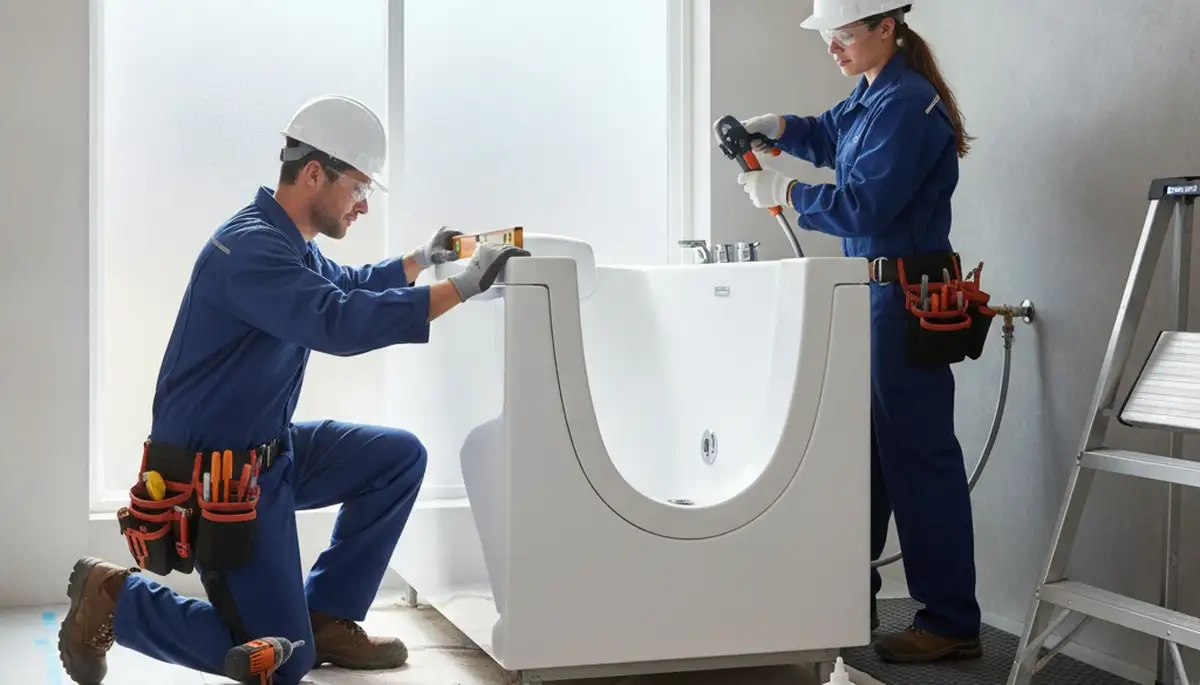 Walk-in tub installation for Chico, CA homes by On Call Plumbers